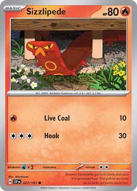 Sizzlipede - SV08: Surging Sparks - 027/191