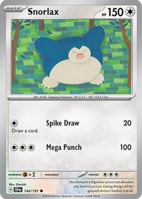 Snorlax - SV08: Surging Sparks - 144/191