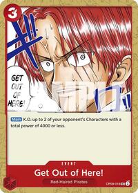 Get Out of Here! - Emperors in the New World - OP09-018