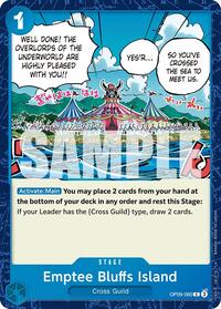 Emptee Bluffs Island - Emperors in the New World - OP09-060