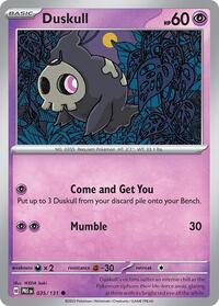 Duskull - SV: Prismatic Evolutions - 035/131