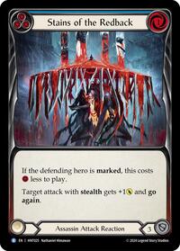 Stains of the Redback (Blue) - The Hunted - HNT025