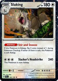 Slaking (Cosmos Holo) - Miscellaneous Cards & Products - 162/193
