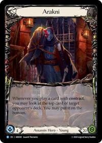Arakni - Blitz Deck: The Hunted - Arakni - ARK001