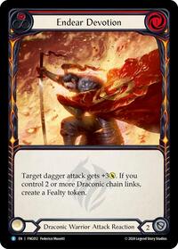 Endear Devotion (Red) - Blitz Deck: The Hunted - Fang - FNG012