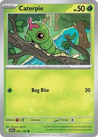 Caterpie - SV09: Journey Together - 001/159