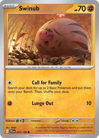 Swinub - 077/159 - SV09: Journey Together - 077/159