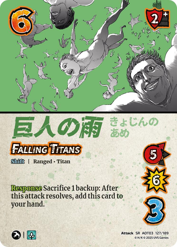 Falling Titans // Zeke's Dream Becoming Real