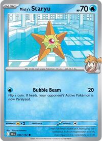 Misty's Staryu - SV10: Destined Rivals - 046/182