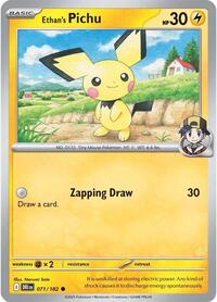 Ethan's Pichu - SV10: Destined Rivals - 071/182