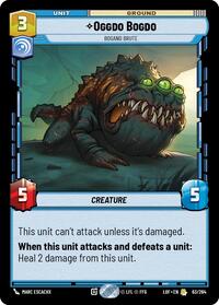 Oggdo Bogdo - Bogano Brute - Legends of the Force - 063/264
