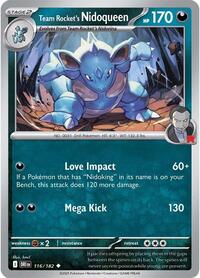 Team Rocket's Nidoqueen - SV10: Destined Rivals - 116/182