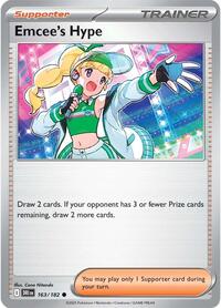 Emcee's Hype - 163/182 - SV10: Destined Rivals - 163/182