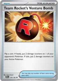 Team Rocket's Venture Bomb - SV10: Destined Rivals - 179/182