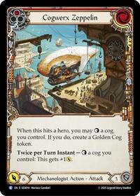 Cogwerx Zeppelin (Red) - High Seas - SEA018
