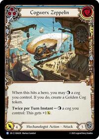 Cogwerx Zeppelin (Blue) - High Seas - SEA020