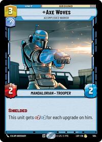 Axe Woves - Accomplished Warrior (Foil) - Legends of the Force - 564