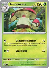 Amoonguss - SV: Black Bolt - 011/086