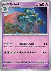 Golurk - SV: Black Bolt - 043/086