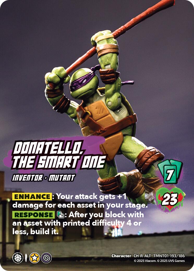 Donatello, the Smart One (Alternate Art) (193)