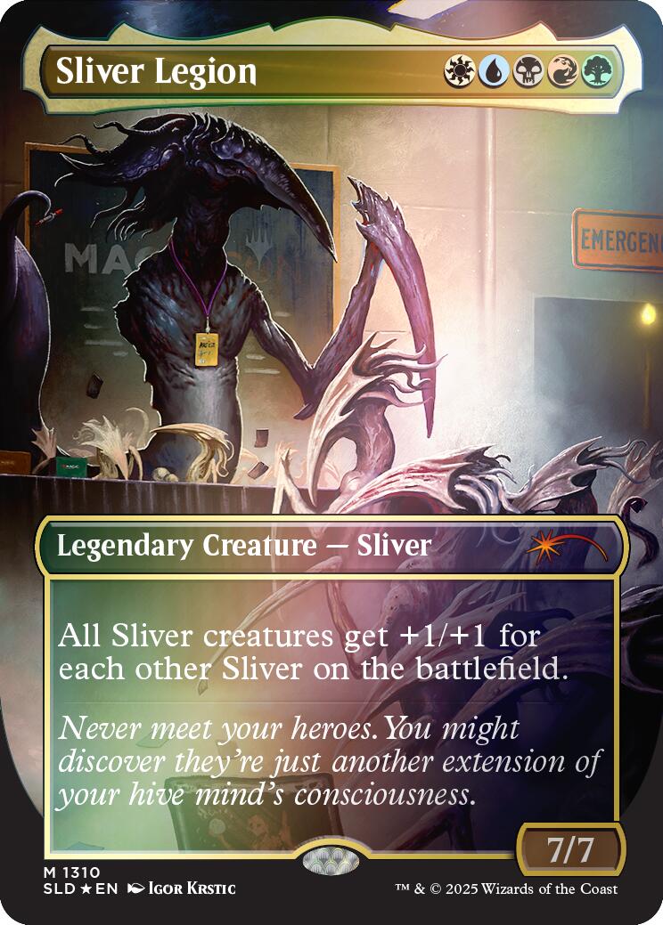 Sliver Legion (1310) (Rainbow Foil) [SLD