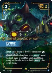 Teemo, Strategist (Alternate Art) - Origins - 121a/298
