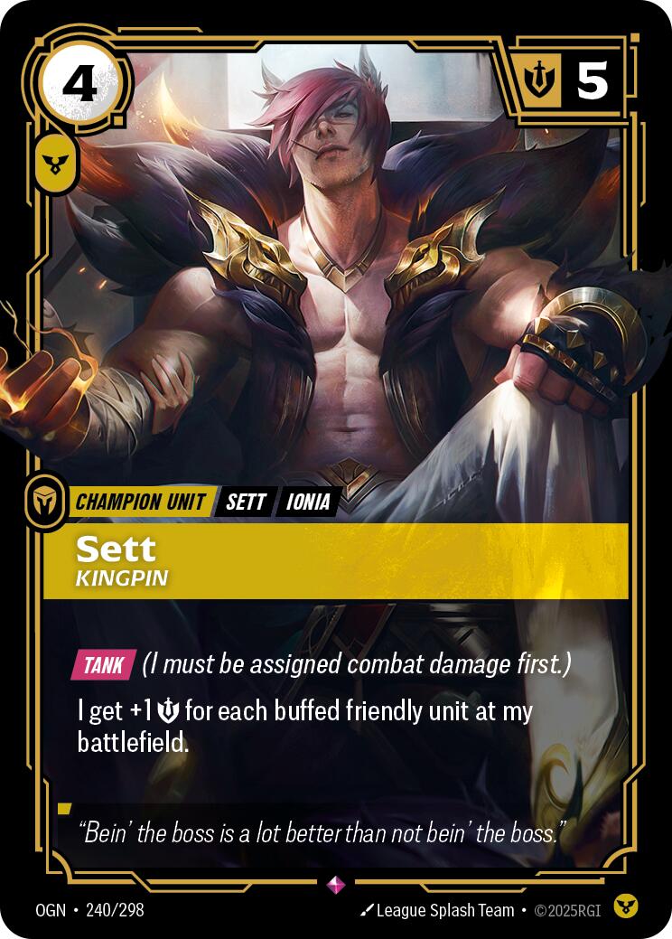 Sett - Kingpin