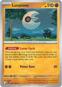 Lunatone - ME01: Mega Evolution - 074/132