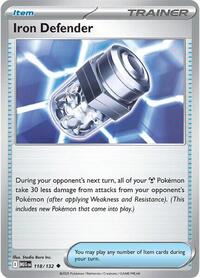Iron Defender - ME01: Mega Evolution - 118/132