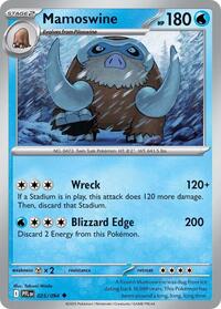 Mamoswine - ME02: Phantasmal Flames - 025/094