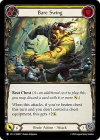 Bare Swing (Yellow) - Armory Deck: Rhinar - ARR017