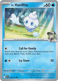 N's Vanillite - ME: Ascended Heroes - 049/217