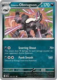 Galarian Obstagoon - 132/217 - ME: Ascended Heroes - 132/217