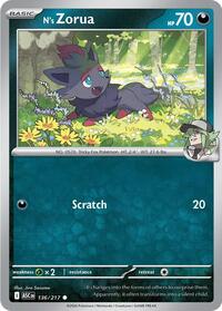 N's Zorua - ME: Ascended Heroes - 136/217