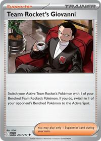 Team Rocket's Giovanni - ME: Ascended Heroes - 204/217