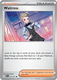 Waitress - ME: Ascended Heroes - 215/217