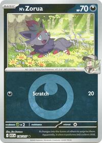 N's Zorua (Energy Symbol Pattern) - ME: Ascended Heroes - 136/217