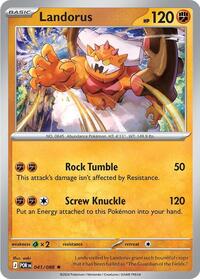 Landorus - 041/088 (Non-Holo) - Deck Exclusives - 041/088