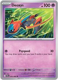 Deoxys - 034/086 - ME04: Chaos Rising - 034/086