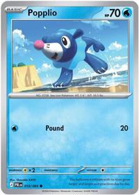 Popplio - ME05: Pitch Black - 018/084