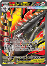 Mega Excadrill ex - 103/084 - ME05: Pitch Black - 103/084