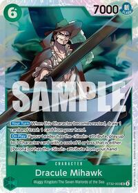 Dracule Mihawk - ST-32: Starter Deck 32 GREEN Roronoa Zoro - ST32-003