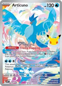 Articuno - 132/128 - ME: 30th Celebration - 132/128