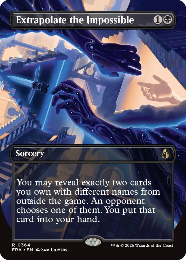 Extrapolate the Impossible (Borderless)