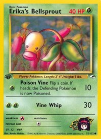 Erika's Bellsprout (75) - Gym Heroes - 075/132