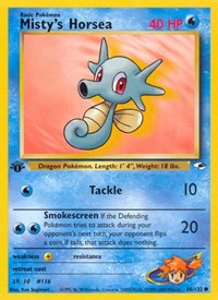 Misty's Horsea - Gym Heroes - 086/132