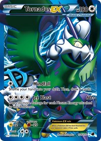 Tornadus EX (Team Plasma) (114 Full Art) - Plasma Freeze - 114/116