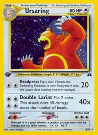 Ursaring (15) - Neo Discovery - 15/75