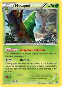 Metapod - XY - Flashfire - 2/106