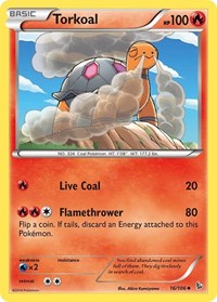 Torkoal - XY - Flashfire - 16/106
